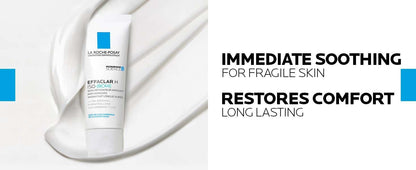La Roche-Posay Effaclar H Iso-Biome Soothing Moisturiser Cream, 40ml