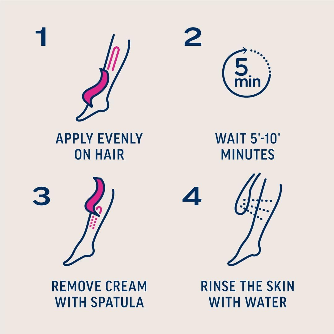 Veet Pure Legs & Body Hair Removal Cream 800ml (2 x 400ml) – Sensitive Skin