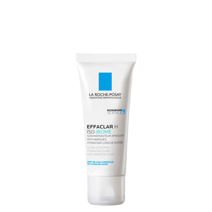 La Roche-Posay Effaclar H Iso-Biome Soothing Moisturiser Cream, 40ml