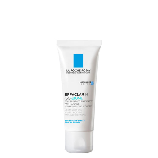 La Roche-Posay Effaclar H Iso-Biome Soothing Moisturiser Cream, 40ml