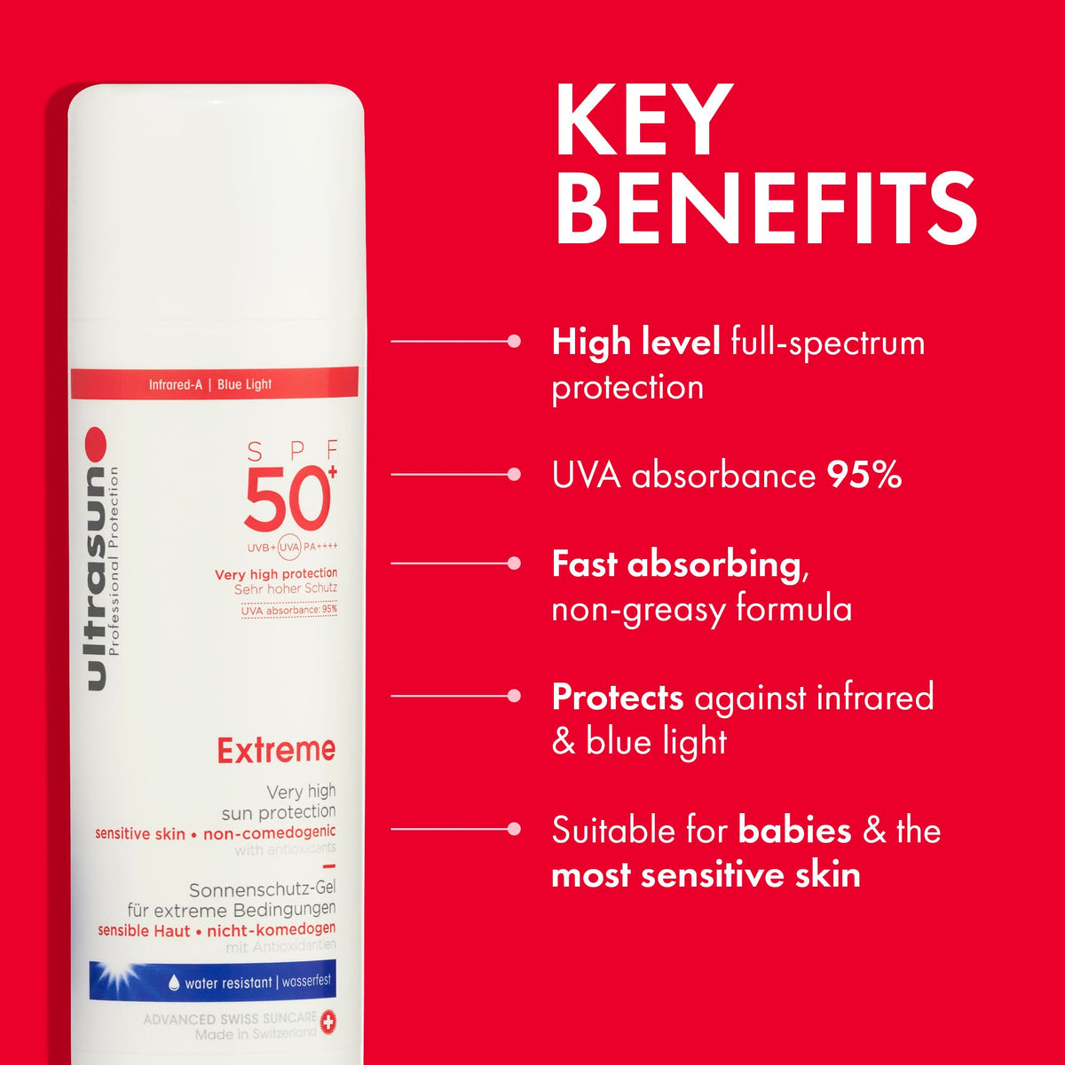 Ultrasun Extreme SPF50+ Sunscreen 150ml