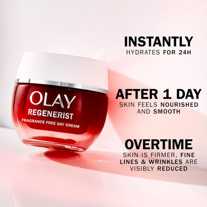 Olay Regenerist Day Face Cream, Anti-Wrinkle + Firming, 50ml