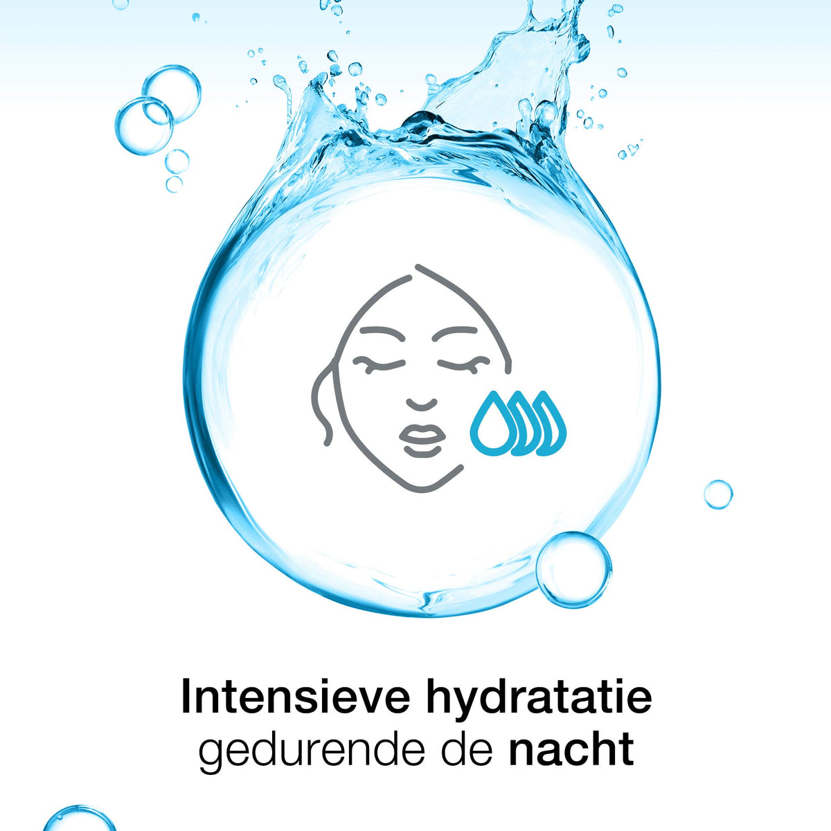 Neutrogena Hydro Boost Night Cream – 50ml, All Skin Types, Oil-Free