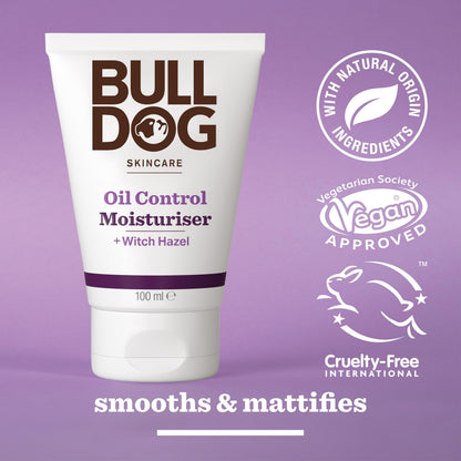 Bulldog Oil Control Moisturiser for Men 100ml