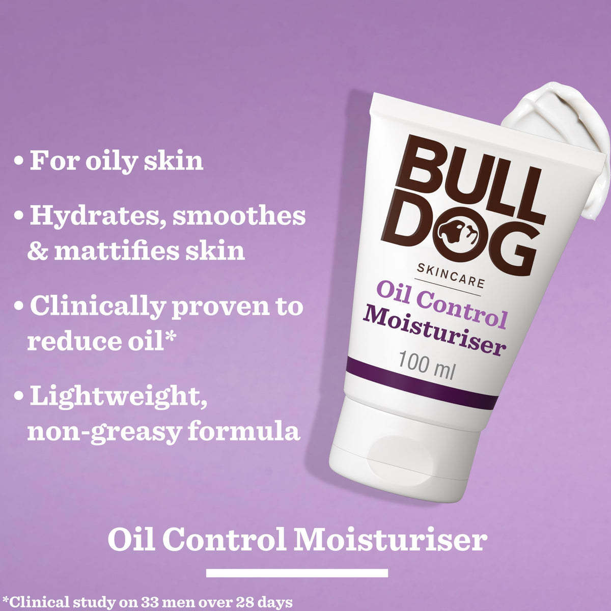 Bulldog Oil Control Moisturiser for Men 100ml