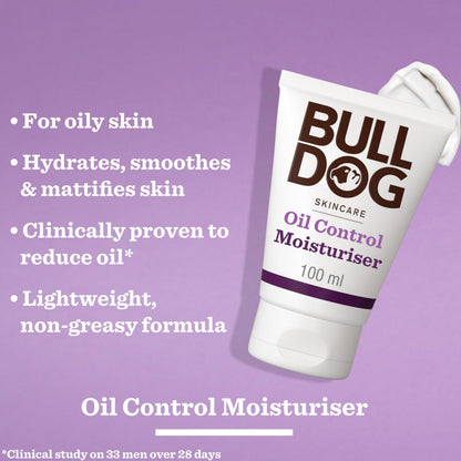 Bulldog Oil Control Moisturiser for Men 100ml