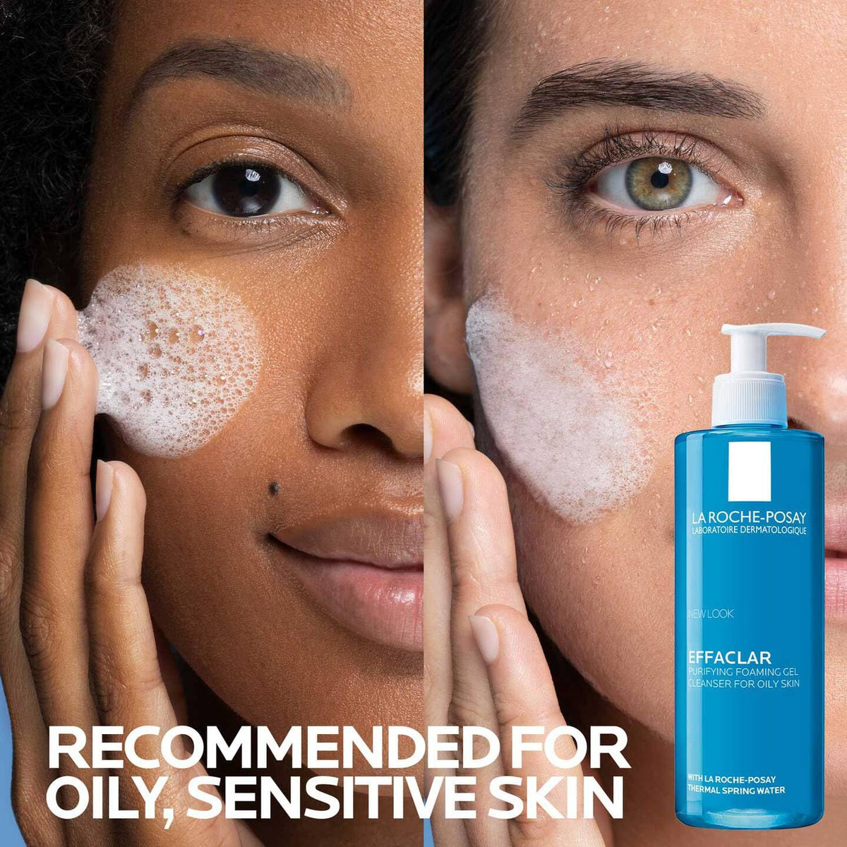 La Roche-Posay Effaclar Purifying Foaming Gel – Oily & Sensitive Skin