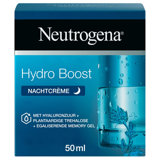 Neutrogena Hydro Boost Night Cream – 50ml, All Skin Types, Oil-Free